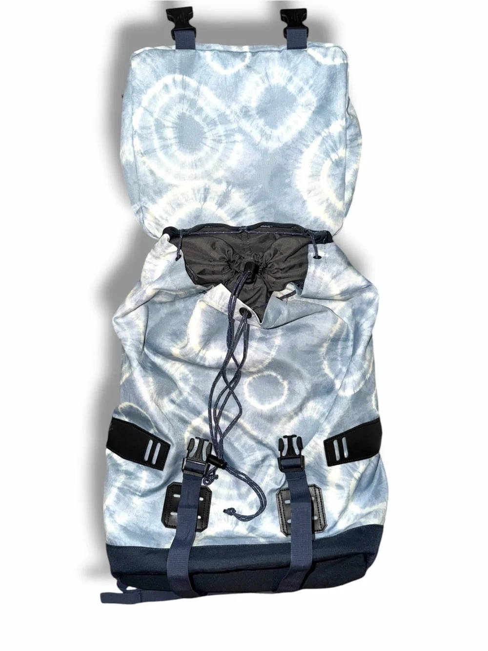 Burton Tinder Grateful Shibiri Blue Tie-Dye Canvas Backpack - Men